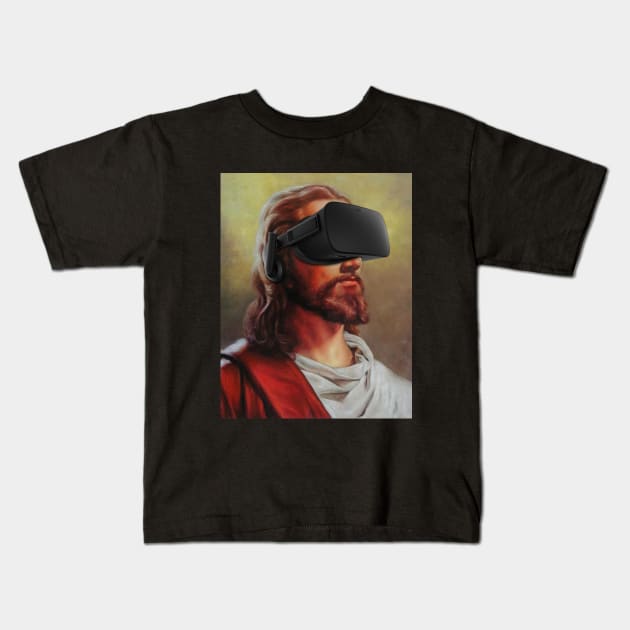 Jesus Christ - VR Kids T-Shirt by phneep